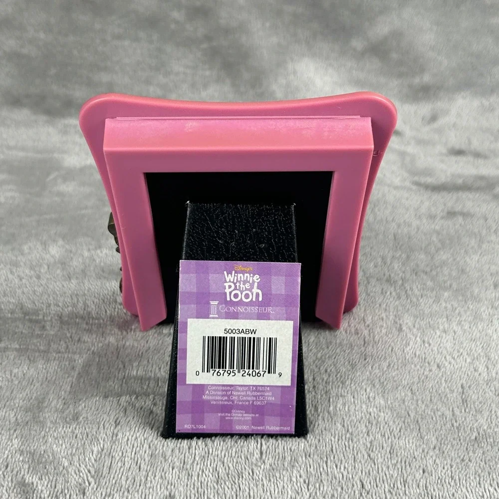Disney Winnie the Pooh Pink Picture Frame Connoisseur Bronze Pooh 5003ABW 2001